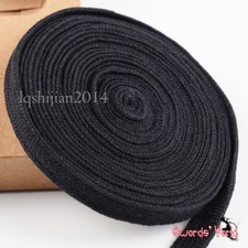 black cotton Ito Sageo handle wrapping Cord tsuka-ito 400 cm for Japanese sword
