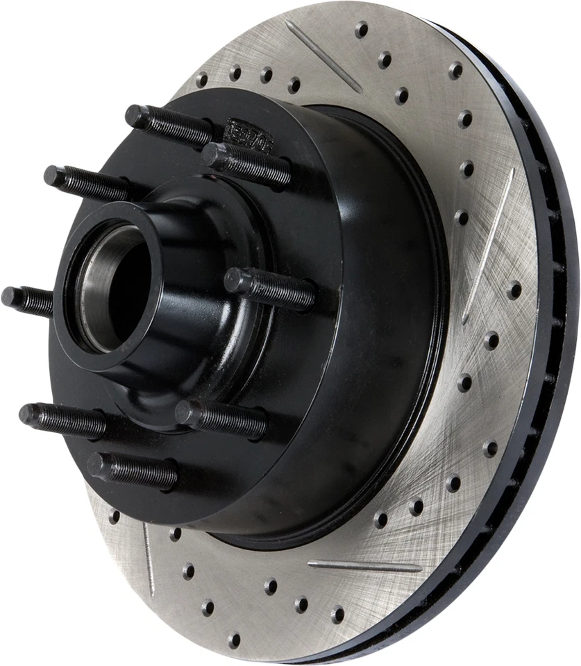 StopTech 127.4701L & 127.4701R Front Left/Right Drilled Brake Rotor - Subaru SVX - Image 2 of 3