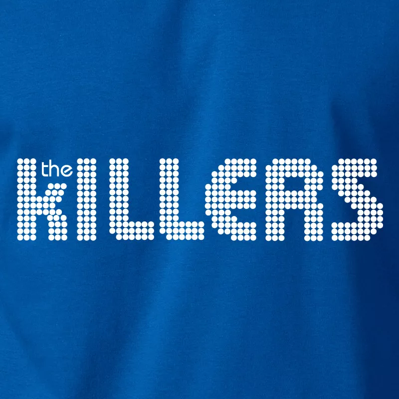 THE KILLERS Logo T-Shirt Rock Band Concert Tour Fan S-6XL Cotton Tee | eBay