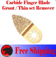 Carbide Finger Grout Rasp Oscillating Multi Tool Blade For Rockwell Hyperlock 