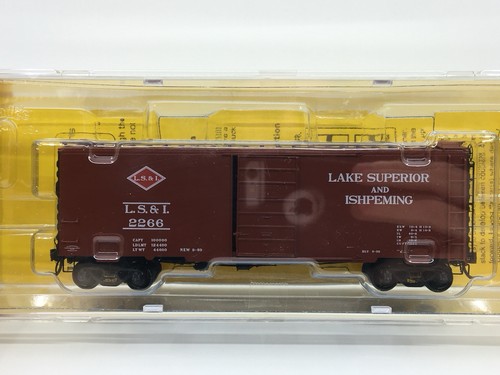 Coche de carga de una sola puerta HO Kadee 4026 Lake Superior & Ishpeming 40’ PS-1 LS&I #2266 | Zustand: New