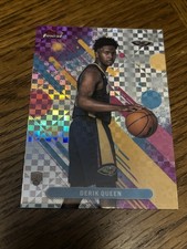2025-26 Topps Finest Derik Queen X-Fractor Rookie #13 Pelicans RC