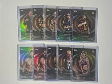 2025 TOPPS UNIVERSE WWE 10 CARD RING LEADERS INSERT LOT! MUST SEE!