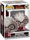 Funko Pop Deadpool and Wolverine Dogpool Marvel Studios 2024 #1401