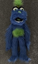 Puppet Company Furry Blue Green Monster Full ...