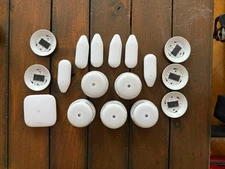 X-Sense Smoke Dectors Temperature Sensors And Hub Slightly Used. Excellent Cond