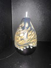 Maytum Studio Art Glass Oil Lamp Iridescent Vessel Vintage Signed 1984 — photo 2