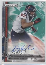 2014 Topps Strata Rookie Auto Emerald 5/50 CJ Fiedorowicz #120 Auto 0c6