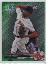 2017 Bowman Chrome Prospects Mega Box Green Refractor 79/99 Roniel Raudes 15fy