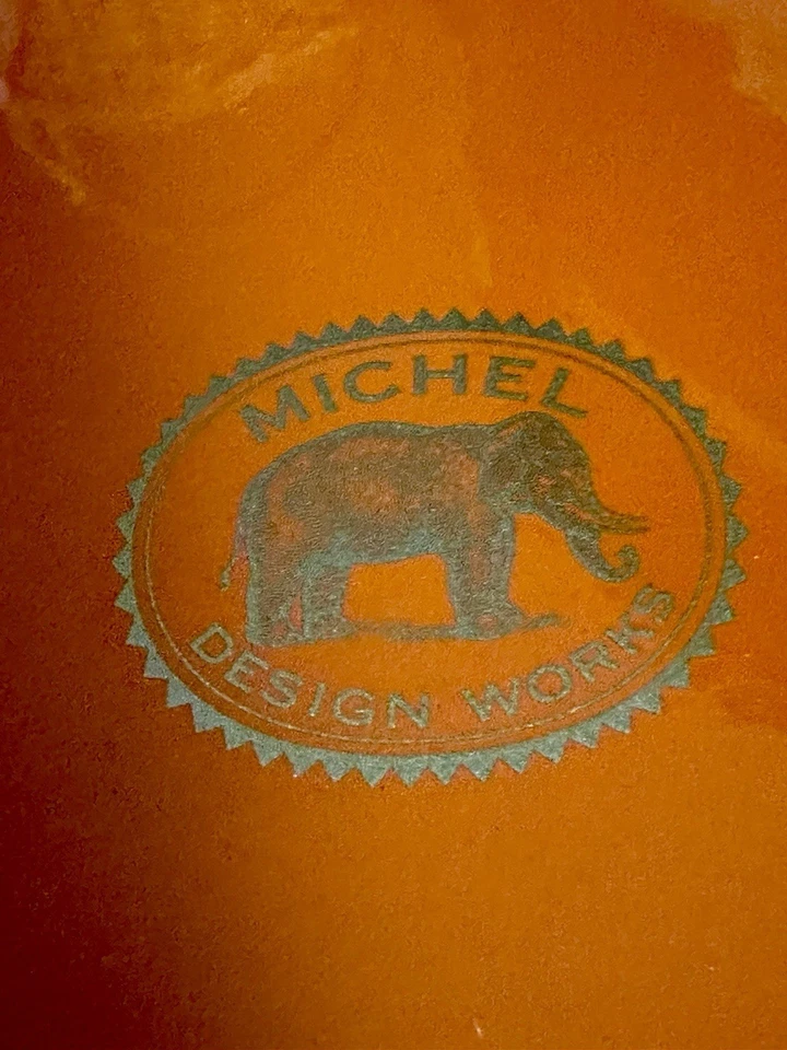 Michel Design Works Fruit Pears Tray With Inset Handles Each End Metal 16" - Image 4 of 4