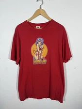 Hook Ups Vintage Shirt 90s Vtg Devil Girl Graphic Skate Boarding Tee USA Made L