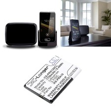 BATTERIE 1750mAh For Panasonic KX-PRX110 KX-PRX110GW KX-PRX120 PRX150