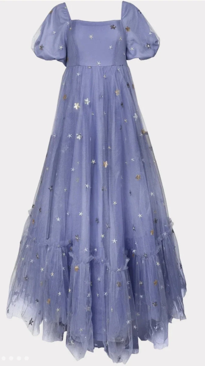 princess polly baby blue dress Sold🙏🏼🌙Midnight blue 1950s silky rayon taffeta dress with red & white  stars🌟plus matching belt✨💈Size S| bust 34”-36”| waist 26”-27”| hips free