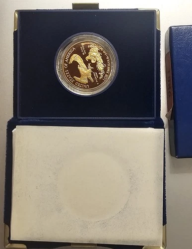 U.S. Mint American Eagle 1986 Proof Gold Bullion Coin 1 oz Uncertified