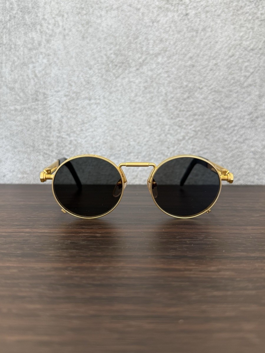 小物 Jean Paul Gaultier Aged l Sunglasses Vintage Jean Paul Gaultier Sunglasses Gold 56-8171 | eBay