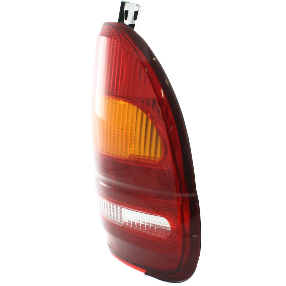 Conjunto de lanterna traseira de halogênio para 1995-1998 Ford Windstar lente âmbar/clara/vermelha 2 peças - Imagem 4 de 4