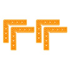 4Pcs Corner Clamp 90 Degree Right 6 Inch Angle Clamp, Yellow