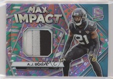 2019 Panini Spectra Max Impact Psychedelic Prizm 4/5 AJ Bouye #MI-1 2ct