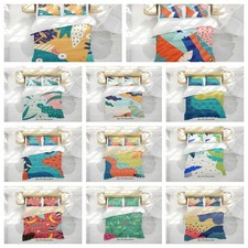 3D Abstract Floral Colorful Quilt Cover Duvet Cover Comforter set