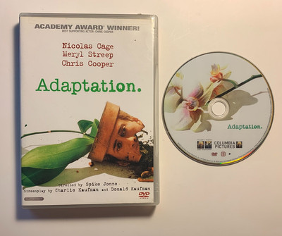 DVD Adaptation VG (2002) Nicolas Cage Meryl Streep Spike Jonze **SHIPS FREE**
