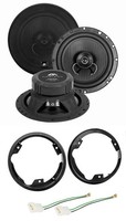 ESX 180Watt 2-Wege 16,5Cm Lautsprecher FüR Ford S-Max Galaxy TüR Front Heck Auto