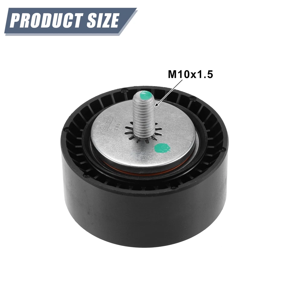 11287615130 Polea de rueda loca de deflexión de transmisión de automóvil personalizada única para BMW 535i GT Foto 3 de 4