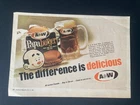 1967 A & W PAPA BURGER ROOT BEER HAMBURGER CANADA CANADIAN AD