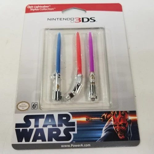 Star Wars Nintendo 3DS Lightsaber Stylus Set