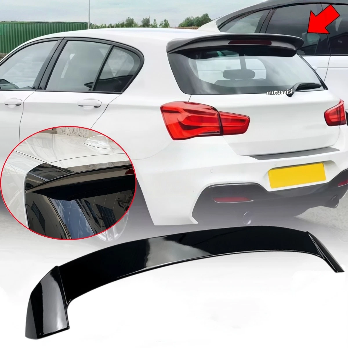 SPOILER ALETTONE POSTERIORE BMW SERIE 1 (2011/2019 - Foto 2