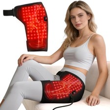 Envoltura de cadera terapia de luz roja 660 nm para aliviar el dolor de ciática y cadera 3 niveles de calefacción
