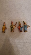 Rudawy stare figurki - muzyk Harlekin rzeźbione rzeźbienie około 1937 roku 7,5