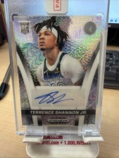 2024-25 Panini Prizm Black Terrance Shannon Jr MoJo #/25 PRIZM AUTO Rookie