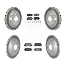Transit Auto KGS-102539 Brake Disc and Pad Kit Front & Rear for Kia Seltos 21-22