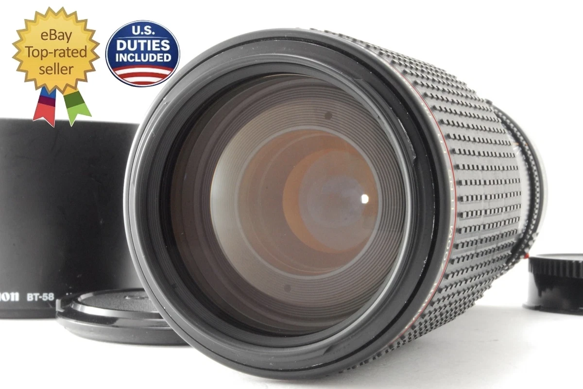 キャノン FD 80-200mm F4 ズームレンズ FD80-200mm f/4 S.S.C. - Canon Camera Museum