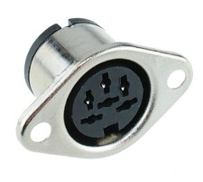 10 x 6-Pin DIN Panel Mount Female Socket Connector