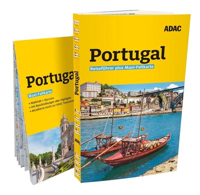 ADAC Reiseführer plus Portugal | mit Maxi-Faltkarte zum Herausnehmen | Schetar