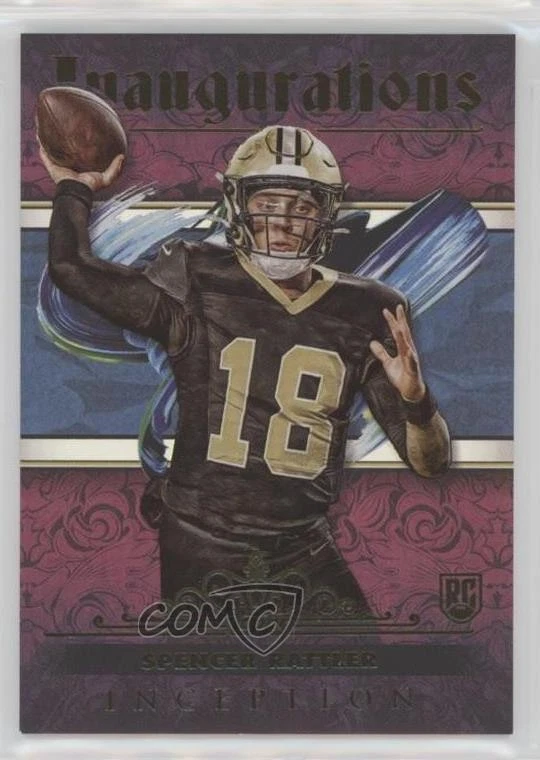 Spencer Rattler Topps Inception Inaugurations #I18 Base