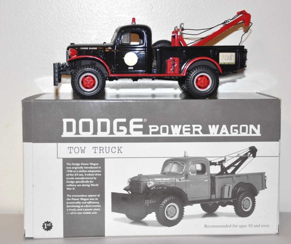First Gear Dodge Power Wagon Tow Truck 1:30 Scale (Modine) - Image 2 of 4