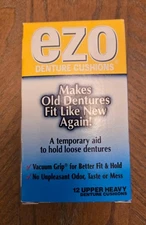 Ezo Denture Cushions Upper Heavy 12 Cushions*NEW***