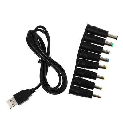 4 Sets Universelles Ladekabel Laptop-Multifunktions-Stromadapter