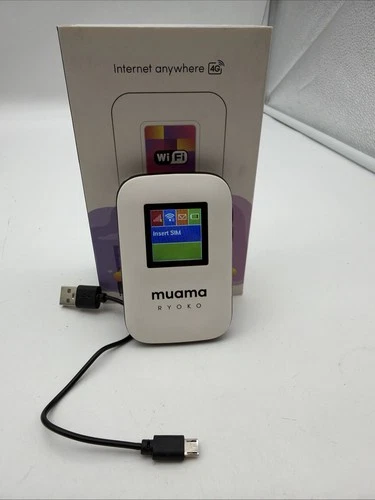 Muama Ryoko 4G-LTE Portable Wireless Wi-Fi Router Pocket Hot Spot NO SIM - product listing photo