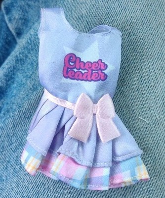 Daiso Eri-chan Elly-chan 1/6 Doll Sleeveless Purple Cheerleader Dress Uniform