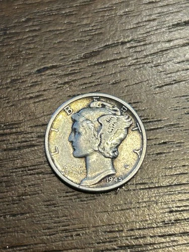 1945D Mercury Dime VF