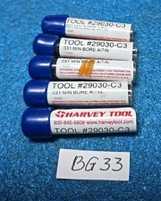 HARVEY    TOOL  #29030-C3   .031 MIN BORE AlTiN    5 PCS 