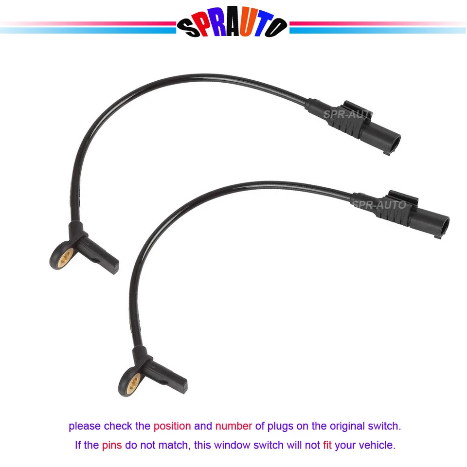 Sensor de velocidad de rueda ABS trasero izquierdo o derecho nuevo para Mercedes-Benz GL320 550 ML320 Foto 3 de 4