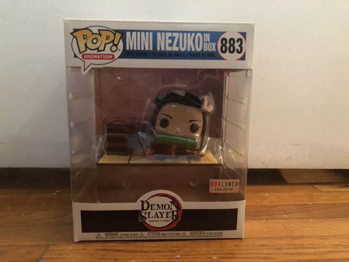 Boneco Demon Slayer Kimetsu no Yaiba Mini Nezuko In Box Special Edition Pop  Funko 883