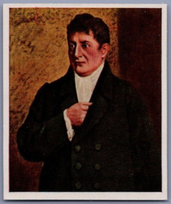 1934 Eckstein-Halpaus - Johann Gottlieb Fichte #138 - Greats of World History
