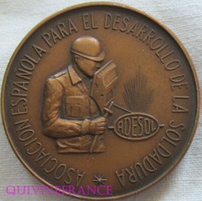 MED13685 - Medal Association Spanish For Le Film Developing de La Soldering 19