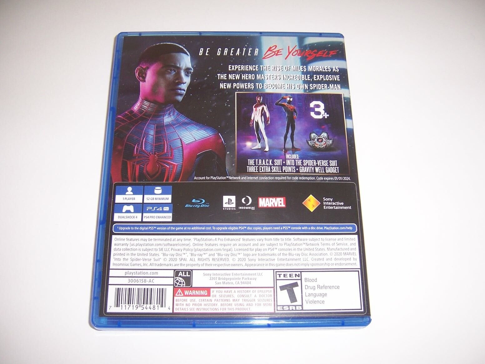 Jogo PS4 - Marvel - Spider Man - Miles Morales - Sony