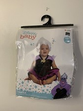 Disney Ursula Child Baby Infant Girls Costume Size 6-12 Months Little Mermaid